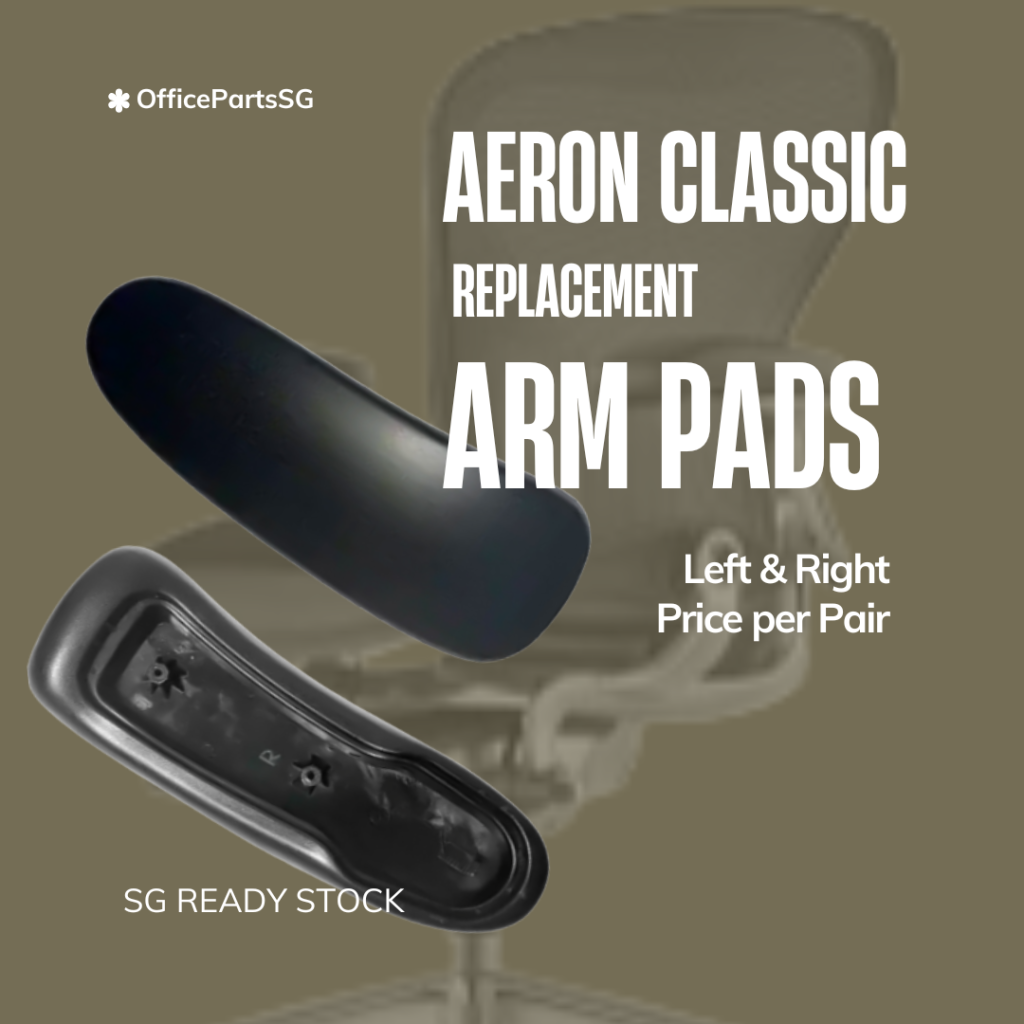 Herman Miller Aeron Classic replacement arm pads Singapore