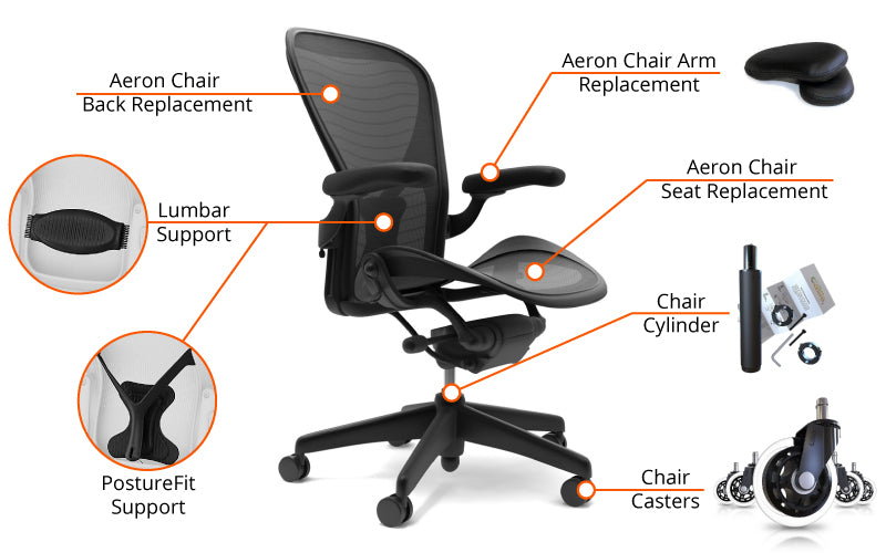 Herman Miller Aeron replacement parts Singapore